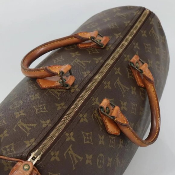 LOUIS VUITTON Monogram Speedy 40 Hand Bag - Picture 7 of 16